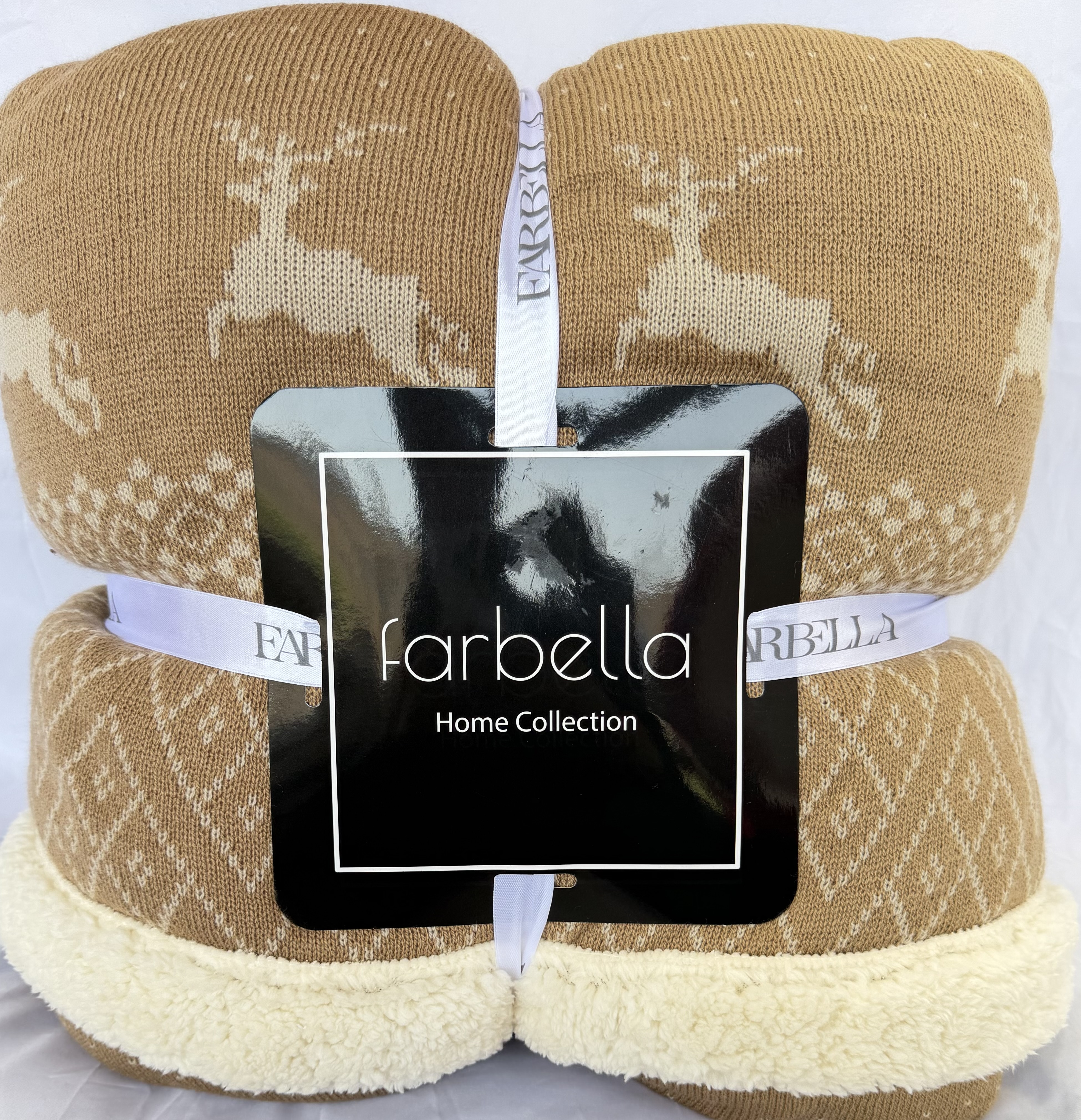 پتو farbella مدل کریسمسی سایز ۲۱۰*۱۶۰